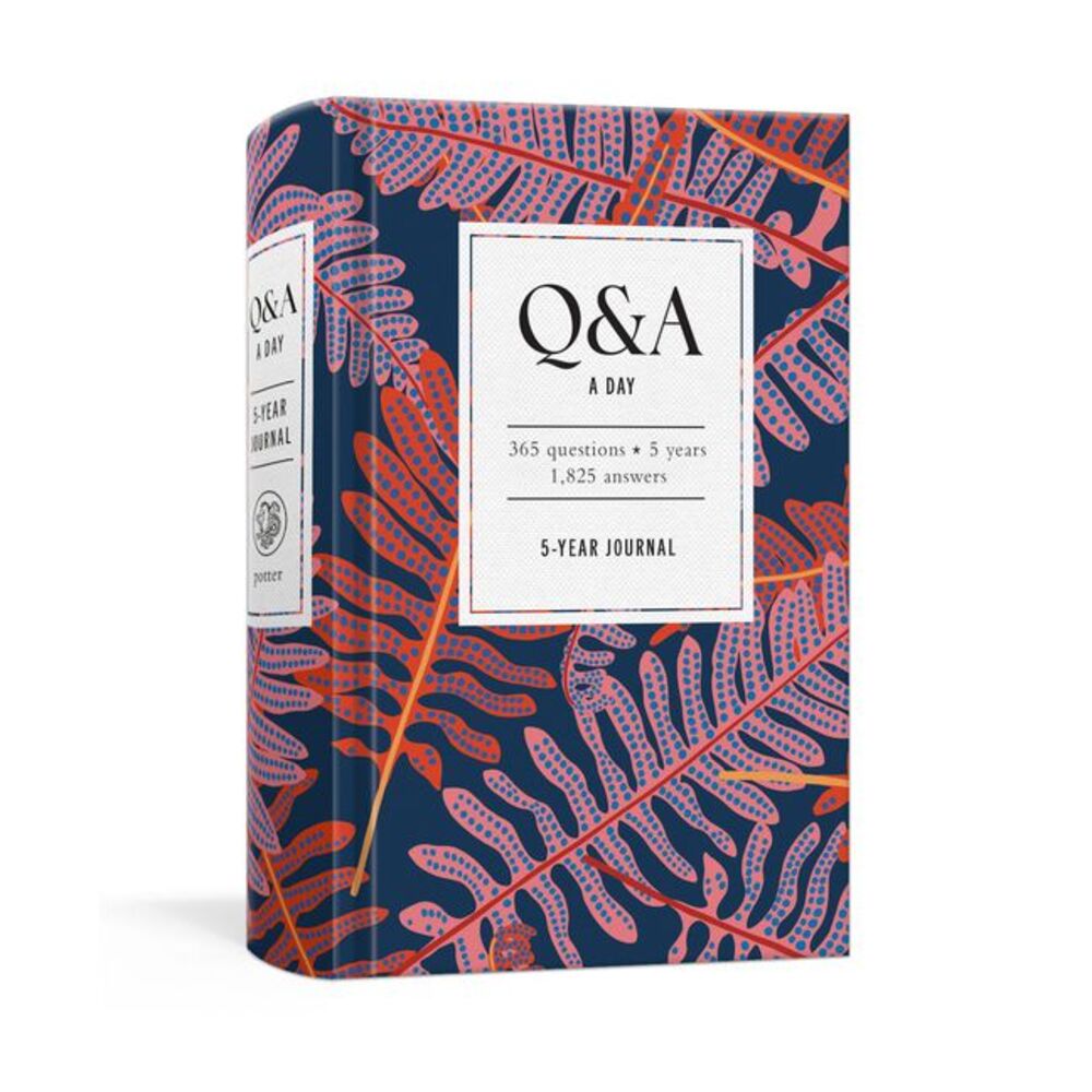 Q&A a Day Bright Botanicals: 5-Year Journal -- Potter Gift